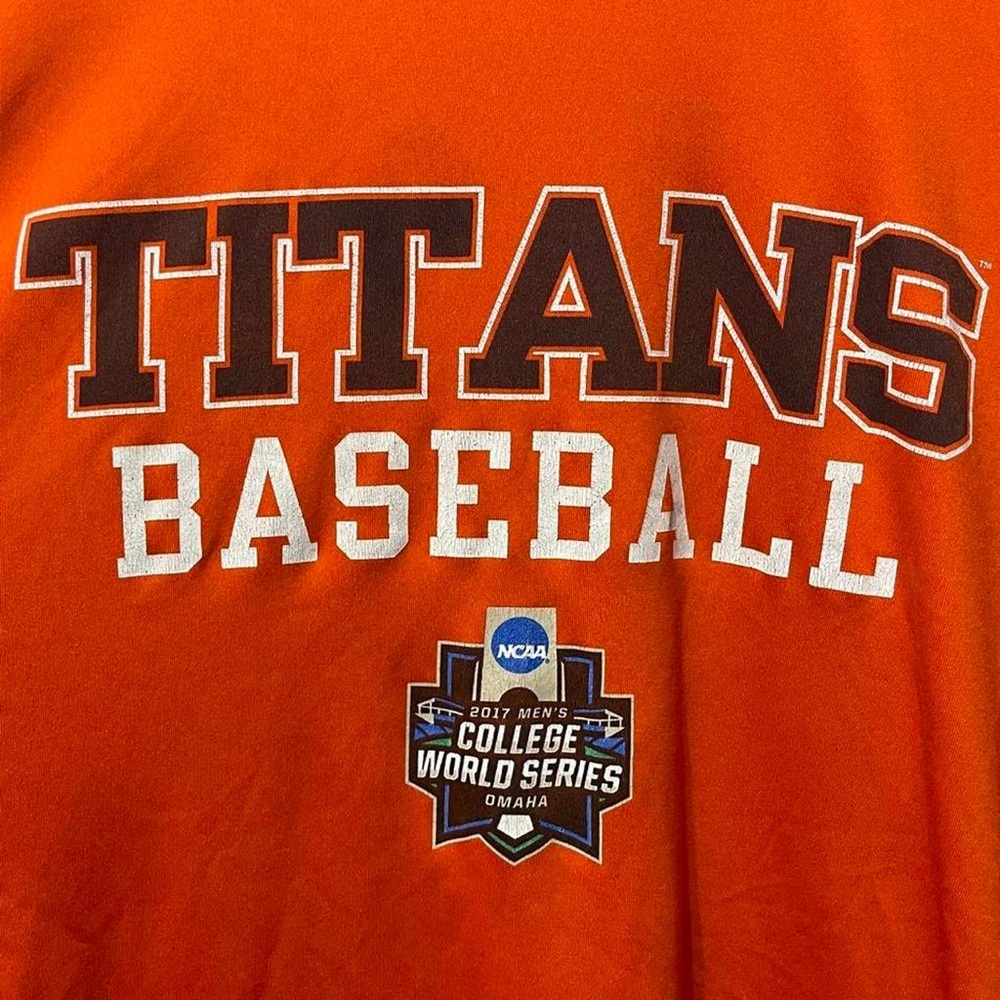California State University Titans 2017 college World Series baseball sports tee - Picture 2 of 5